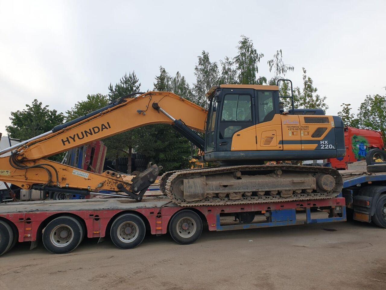 Екскаватор гусеничний hyundai hx220 | 2022 рік | 2 200 мотогодин