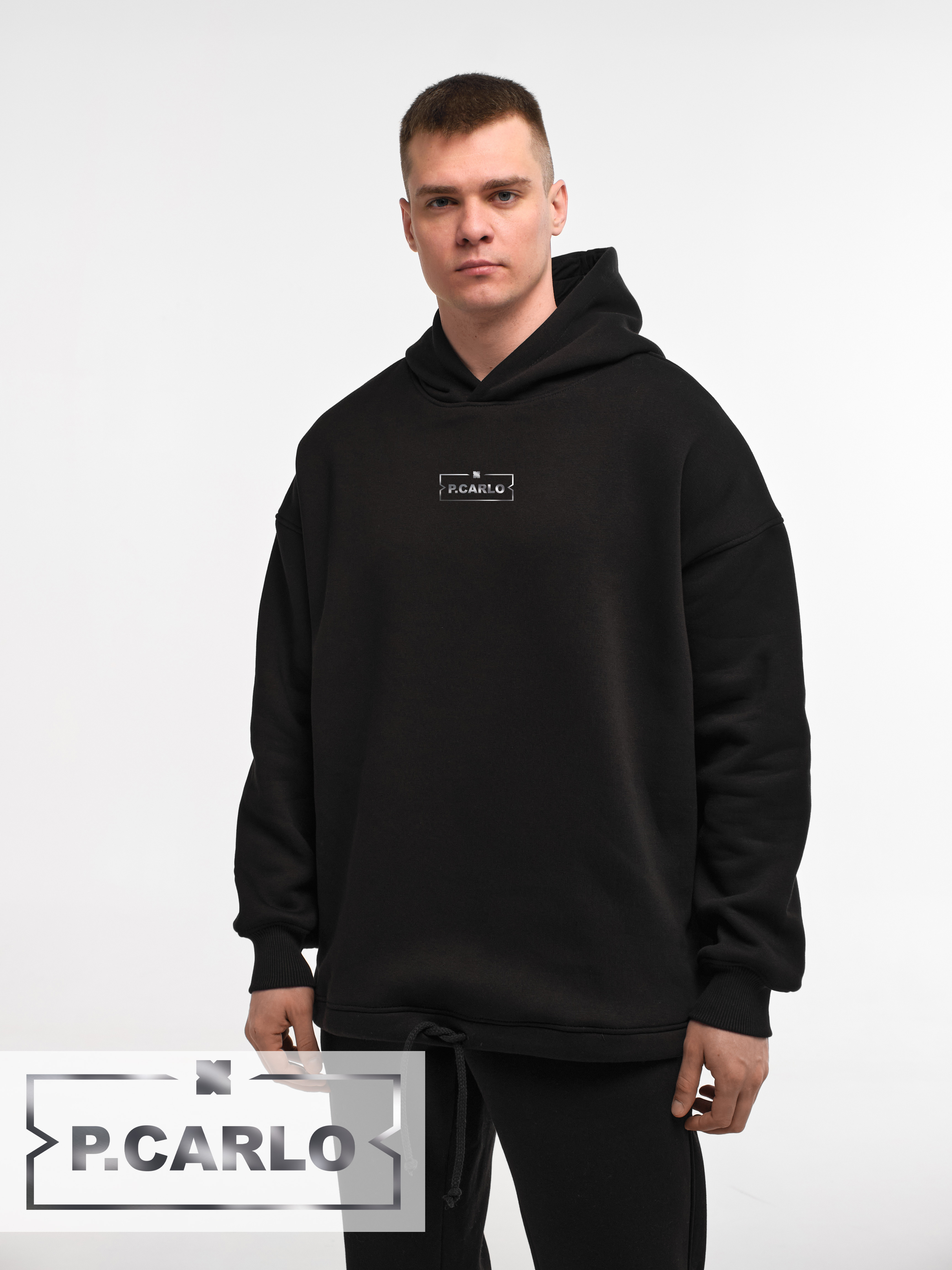 HOODIE "P.CARLO" | LACE | BLACK EMOTION | XH2