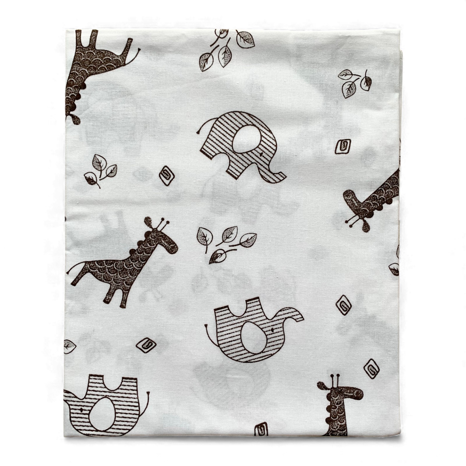 Пелюшка ситцева 110 х 100 см Звірі Африки