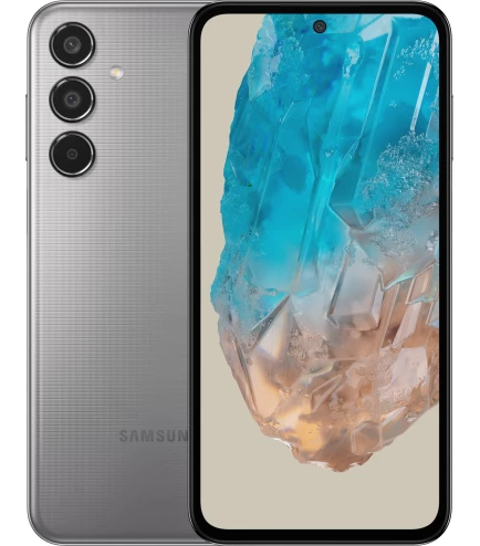 Samsung M356B Galaxy M35 5G 6/128Gb gray+захисне скло у подарунок