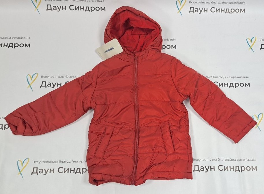 Куртка з капюшоном, Червона