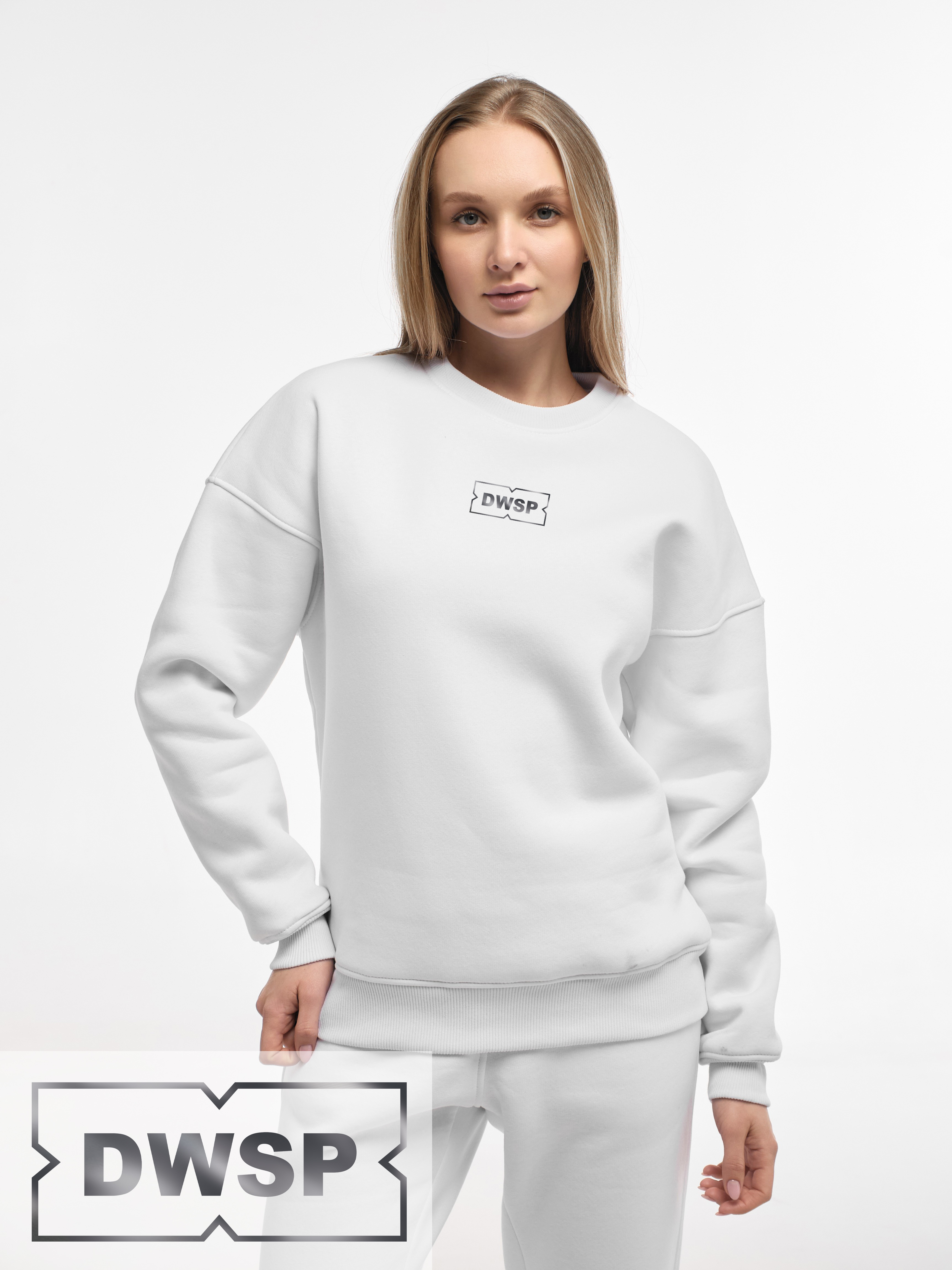 SWEATSHIRT ABRES "DWSP" | WHITE EMOTION | XS1