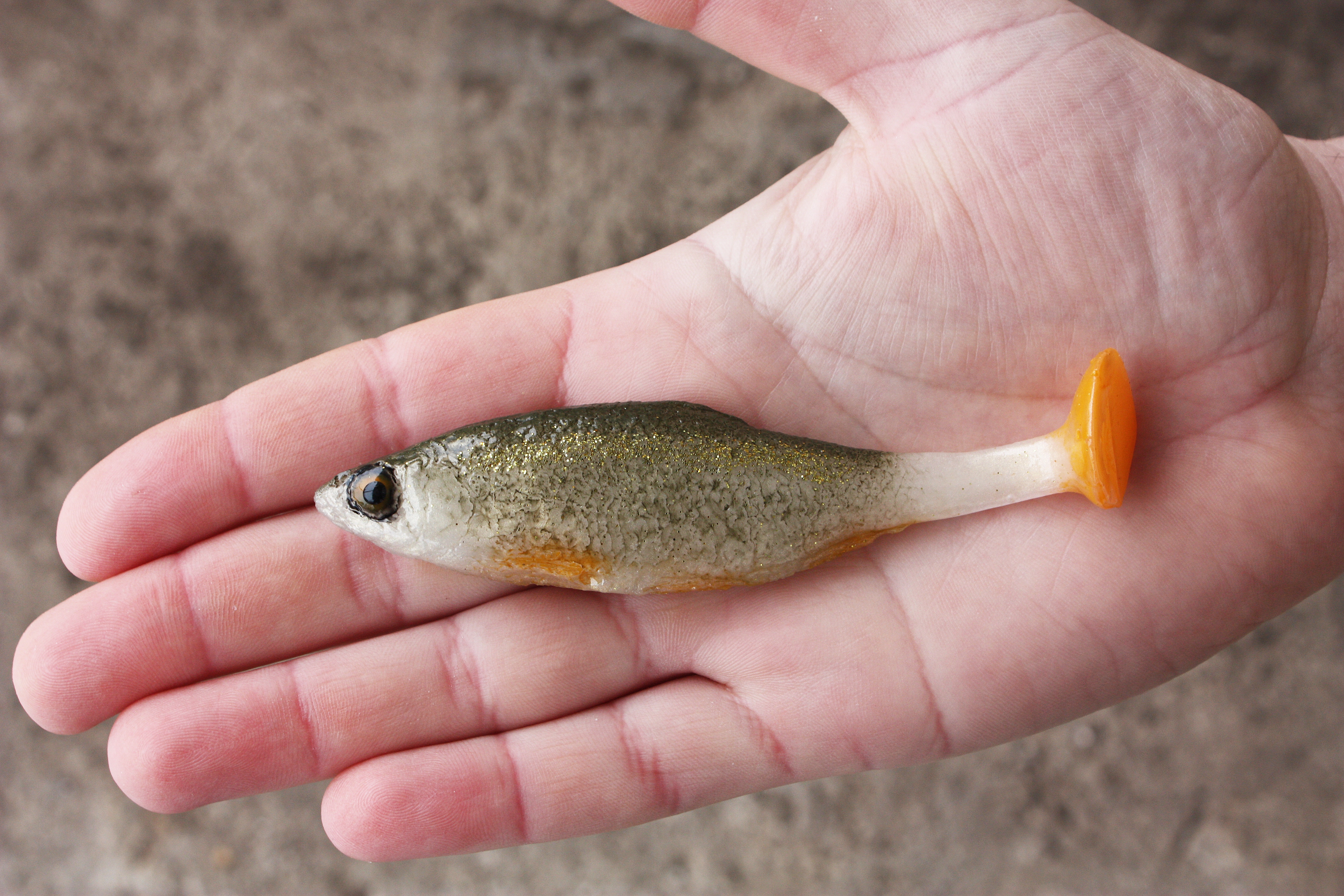 A&S Roach Up Tail (110мм) Inter Gold