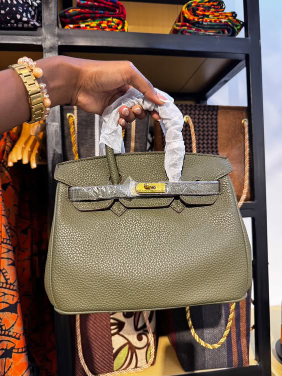 Greatness - Emerald Elegance Handbag.