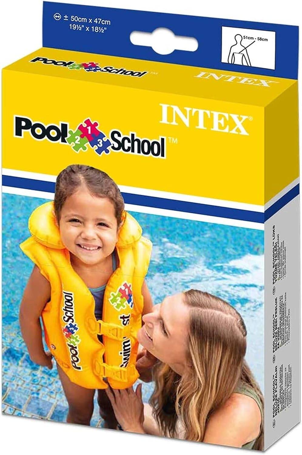Жилет дитячий надувний Intex 58660, 50*47 см