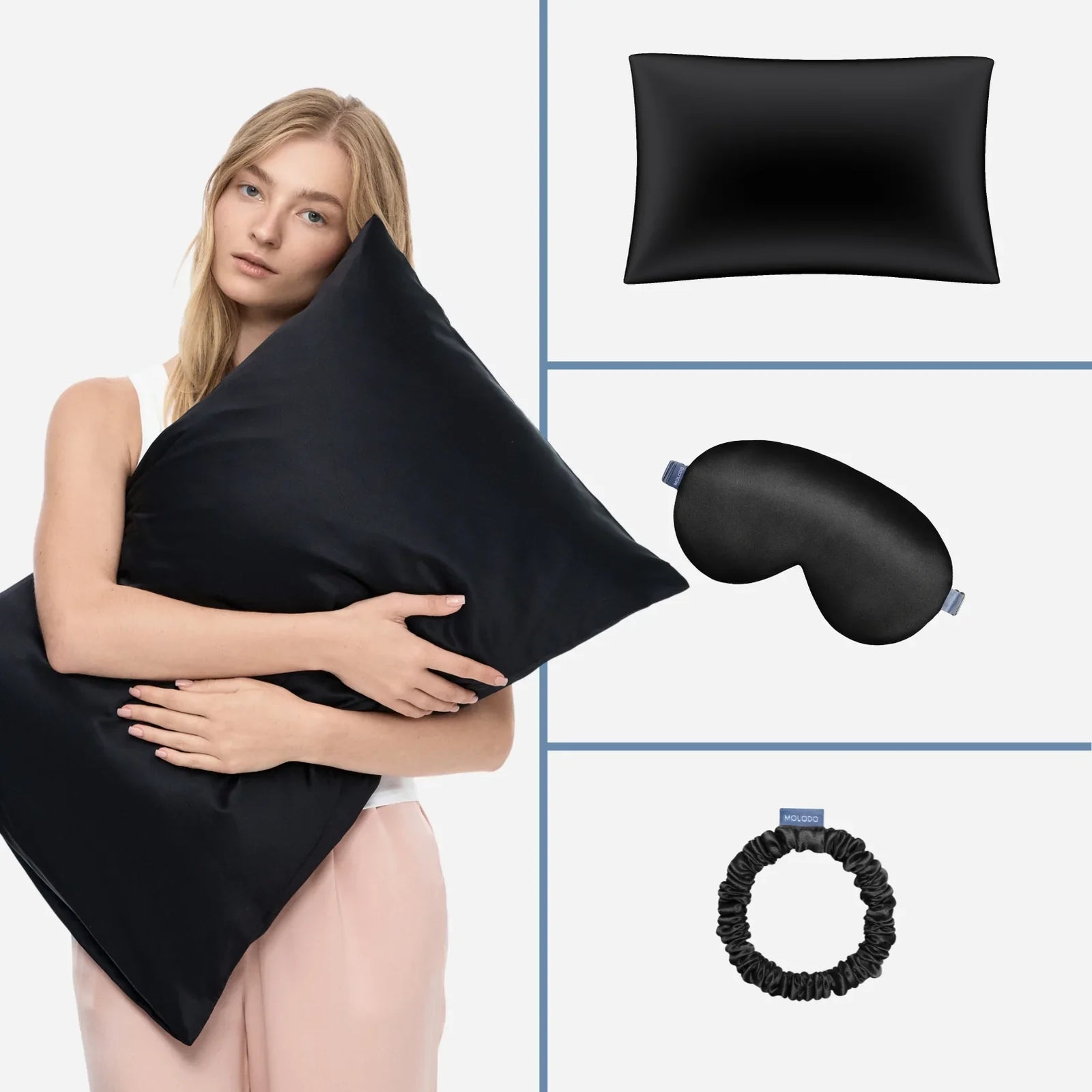 Набір для сну Beauty Sleep Box від Molodo в чорному кольорі