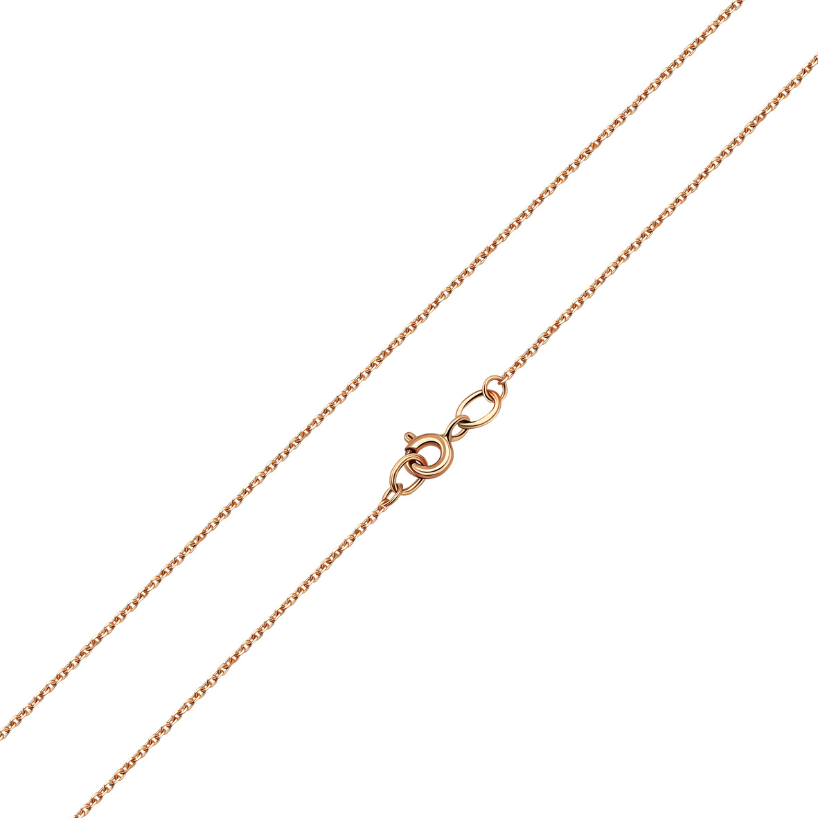 Filigrane Goldkette „Rosé“ aus 585er Rotgold
