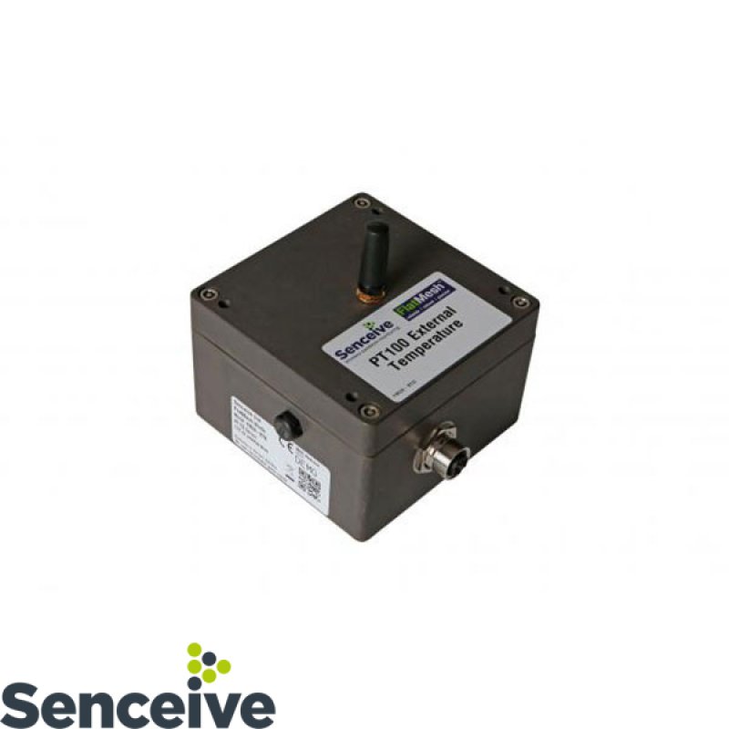 Senceive PT100 RTD sensor node