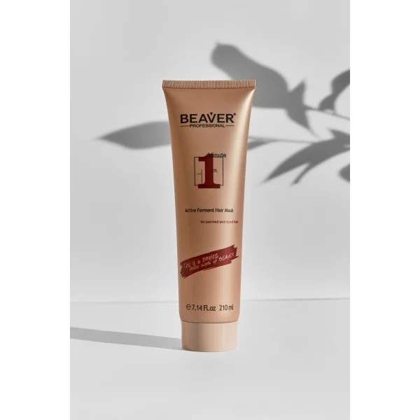 Зволожуюча експрес-маска для сухого і неслухняного волосся Beaver Professional 210 мл