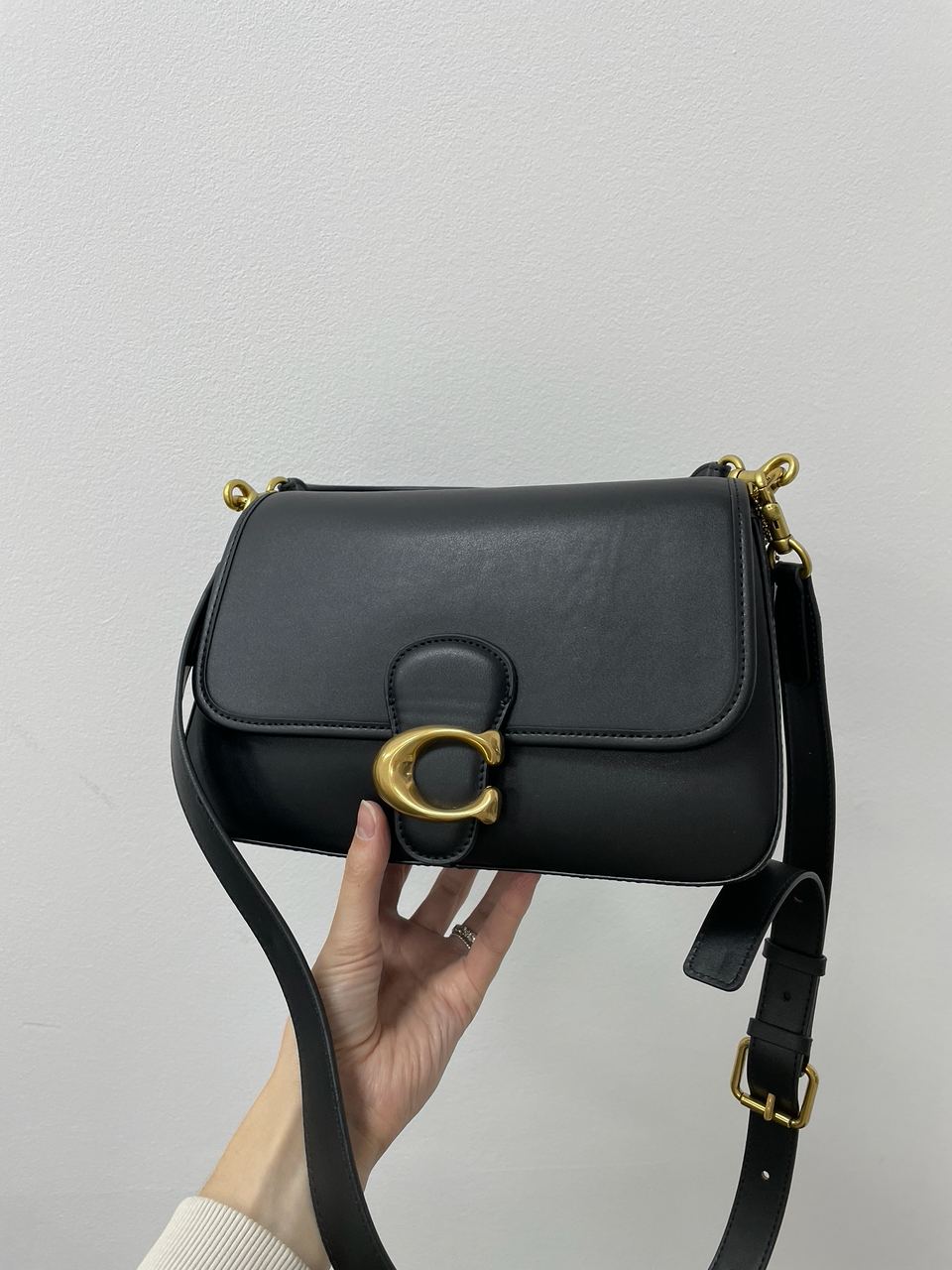 Coach Soft Tabby Calf Leather Shoulder Bag
