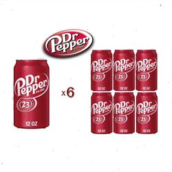 Блок.Газований напій Dr Pepper Original . 330мл. Пеппер. 6шт