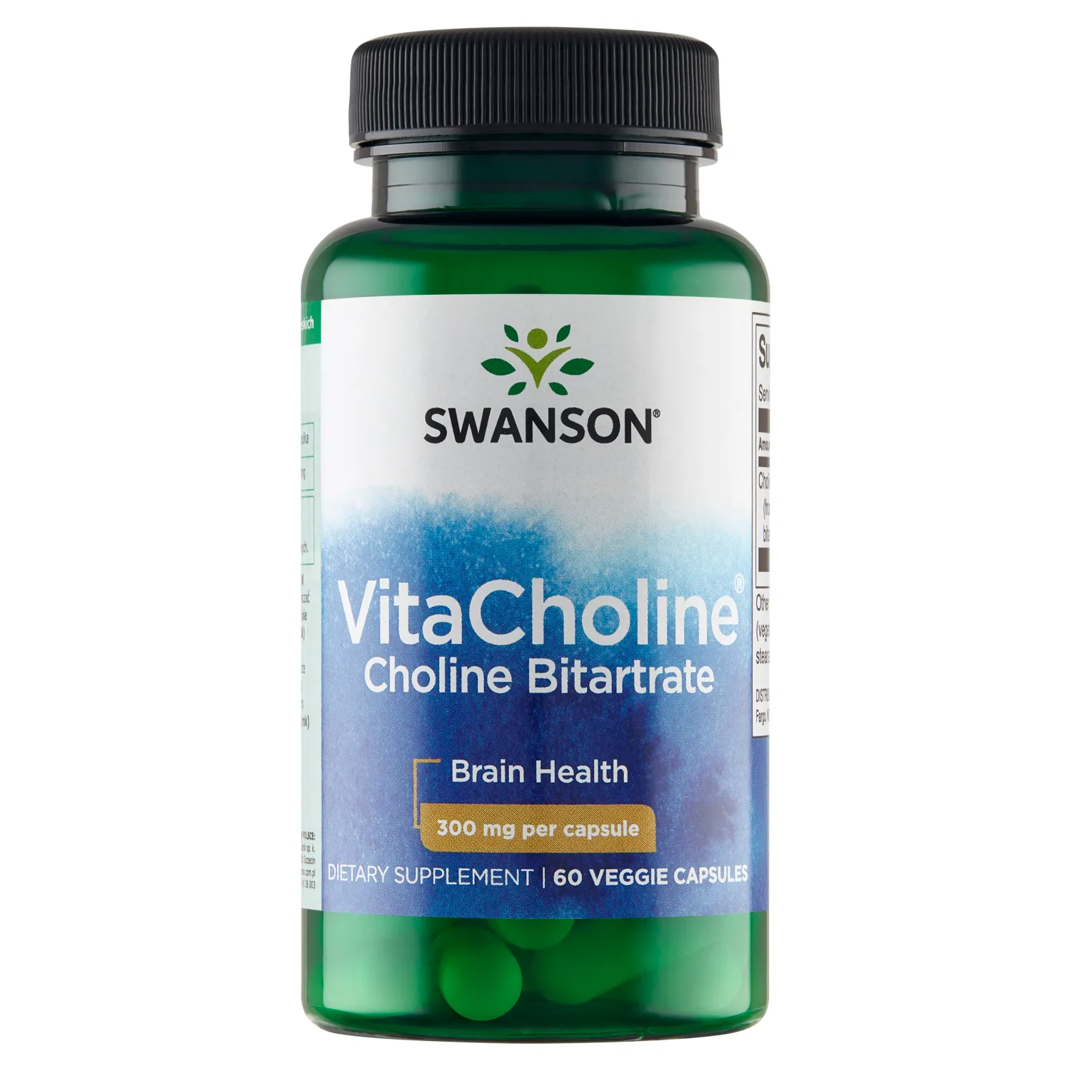 Swanson VitaCholine Холін - 60 вегетаріанських капсул