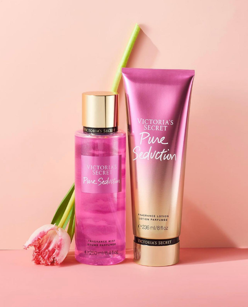 Подарунковий набір Victoria's Secret Pure Seduction спрей 250 мл + лосьйон 236 мл