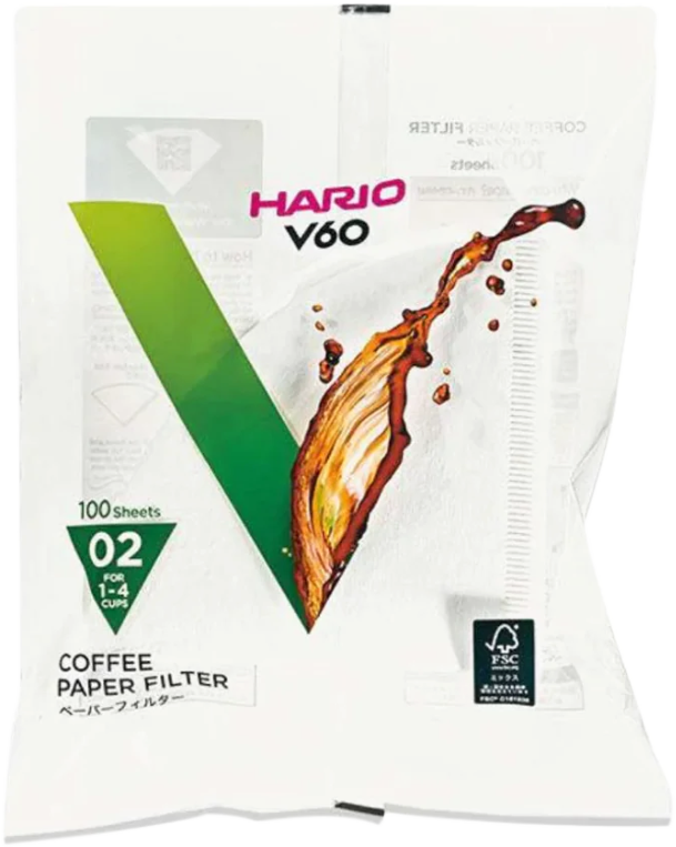 Фільтри Hario 02 100 шт. V60