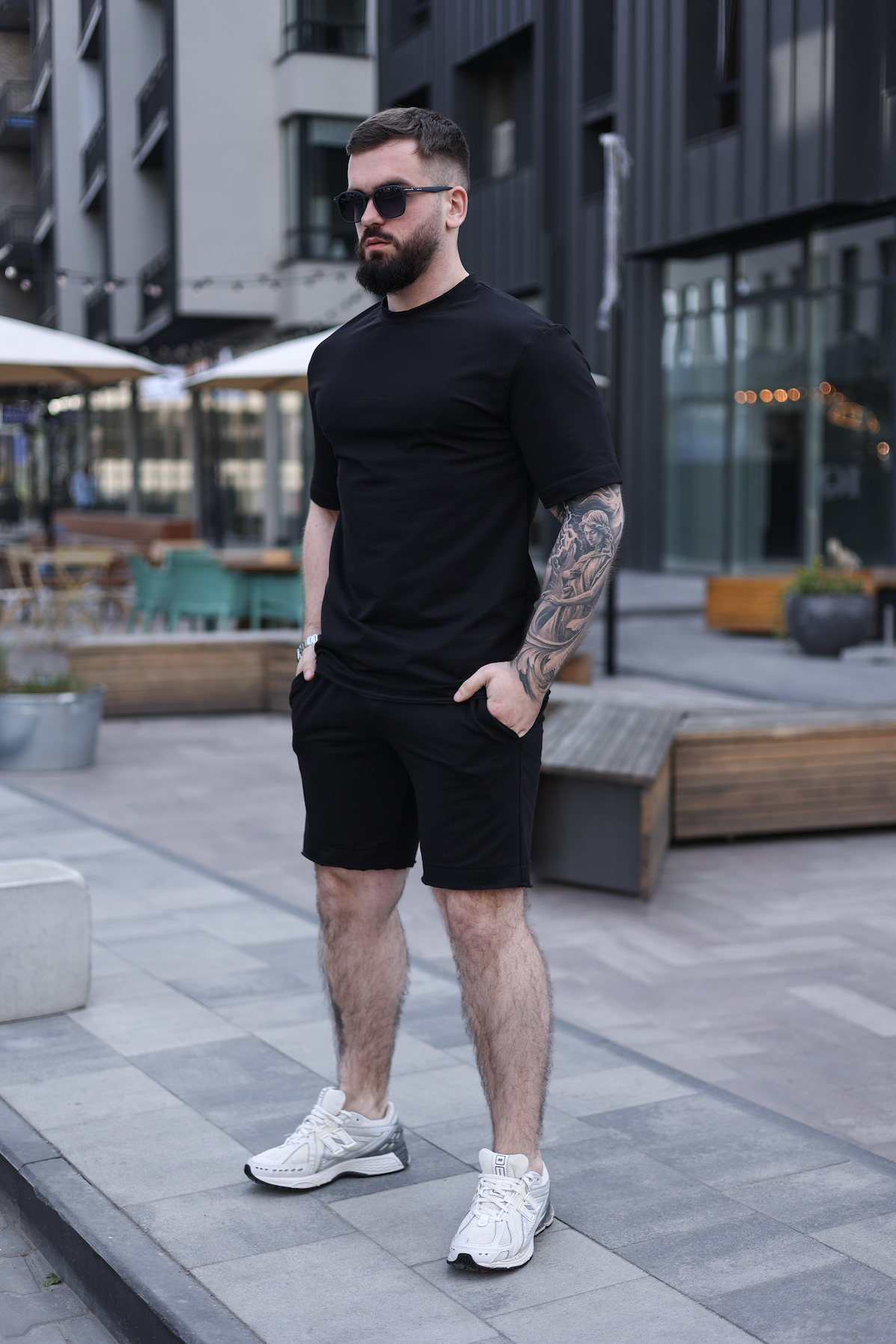 Комплект чоловiчий «Breeze» футболка + шорти (S, M, L, XL, 2XL, 3XL)