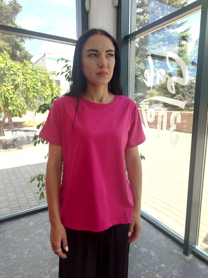 Футболка жіноча базова EVELIN (S, M, L)