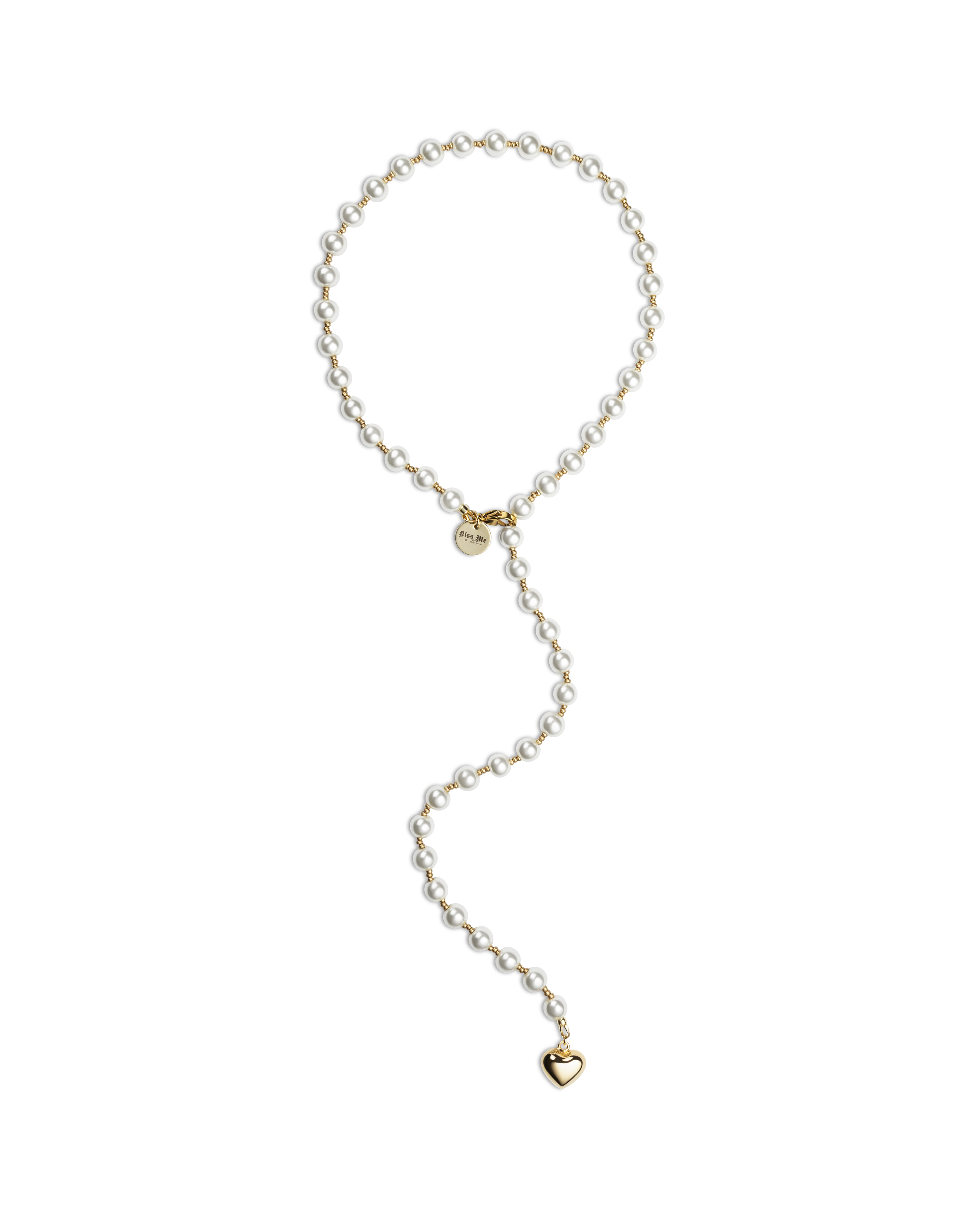 L.O.V.E Transformer golden necklace