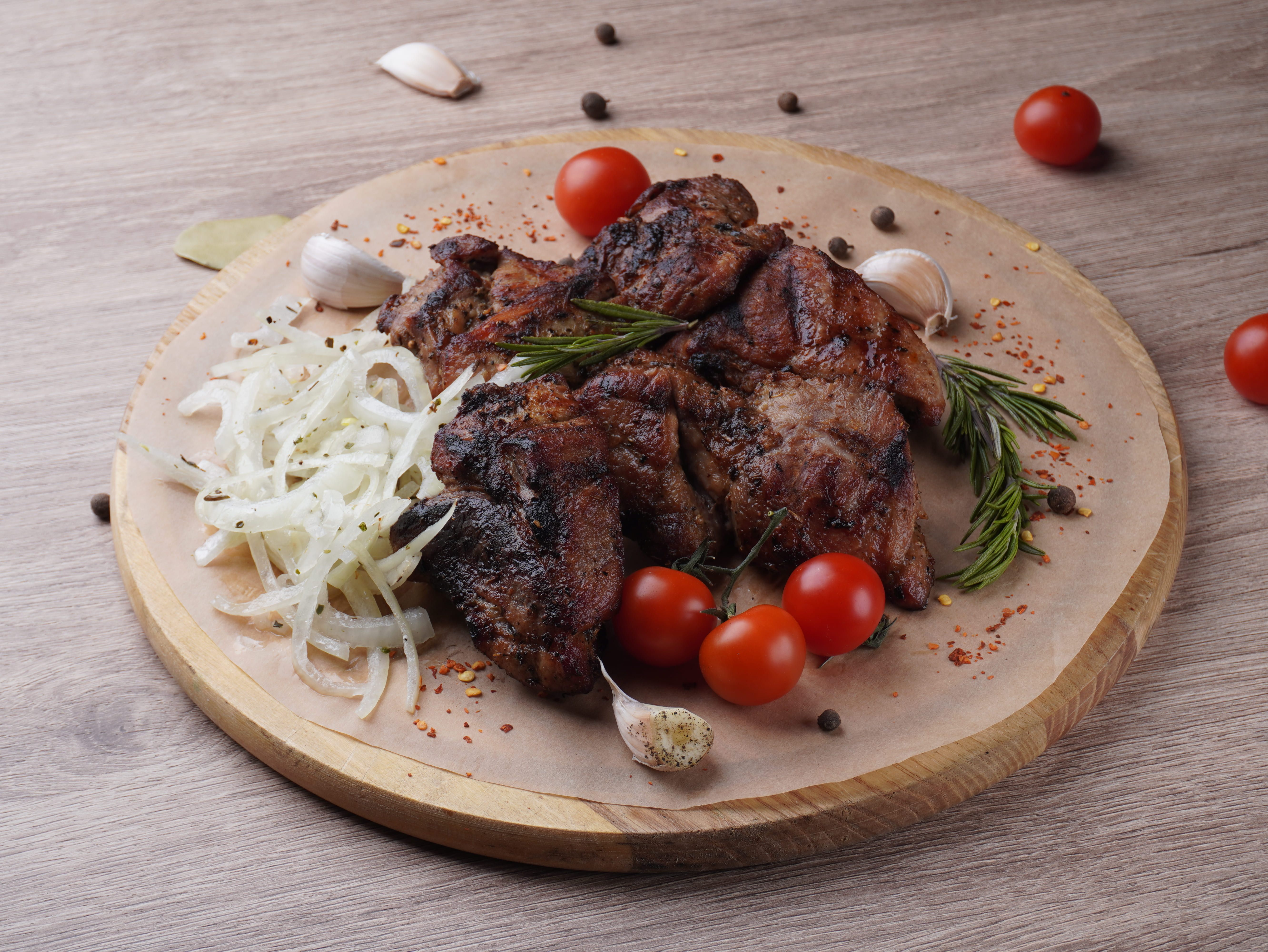 Шашлик з ошийка свинний (1000 грам готового продукту)
