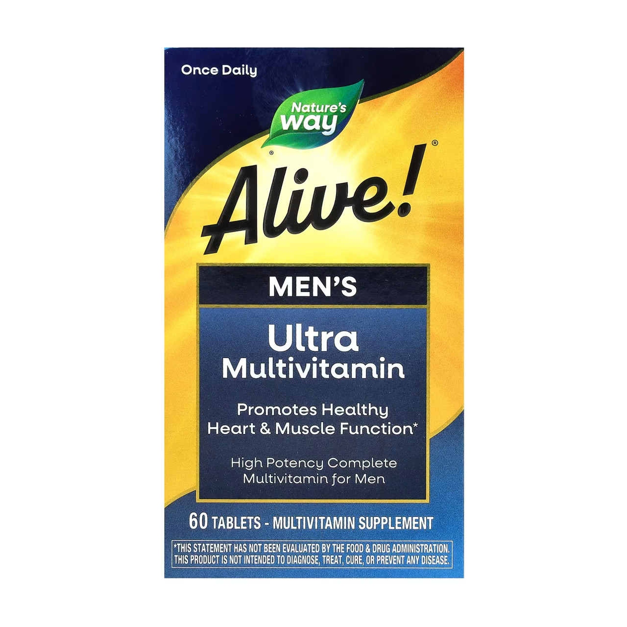Мультивітаміни для чоловіків, Once Daily Men's Ultra - 60 tabs