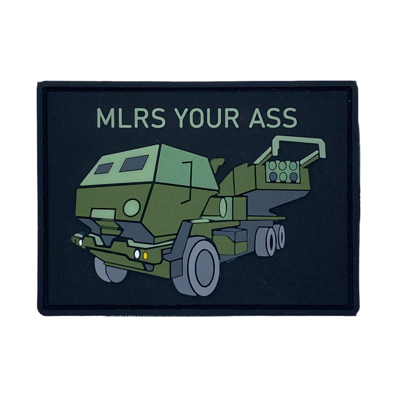 MLRS your ass - гумова нашивка