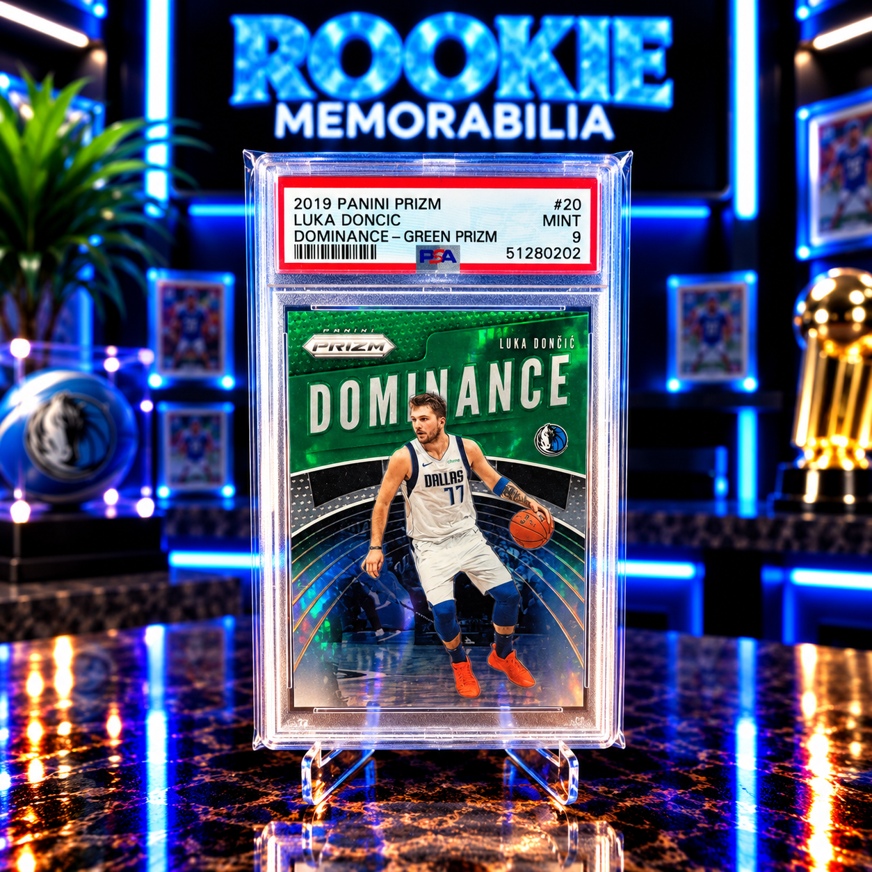 Luka Doncic Dominance PSA 9