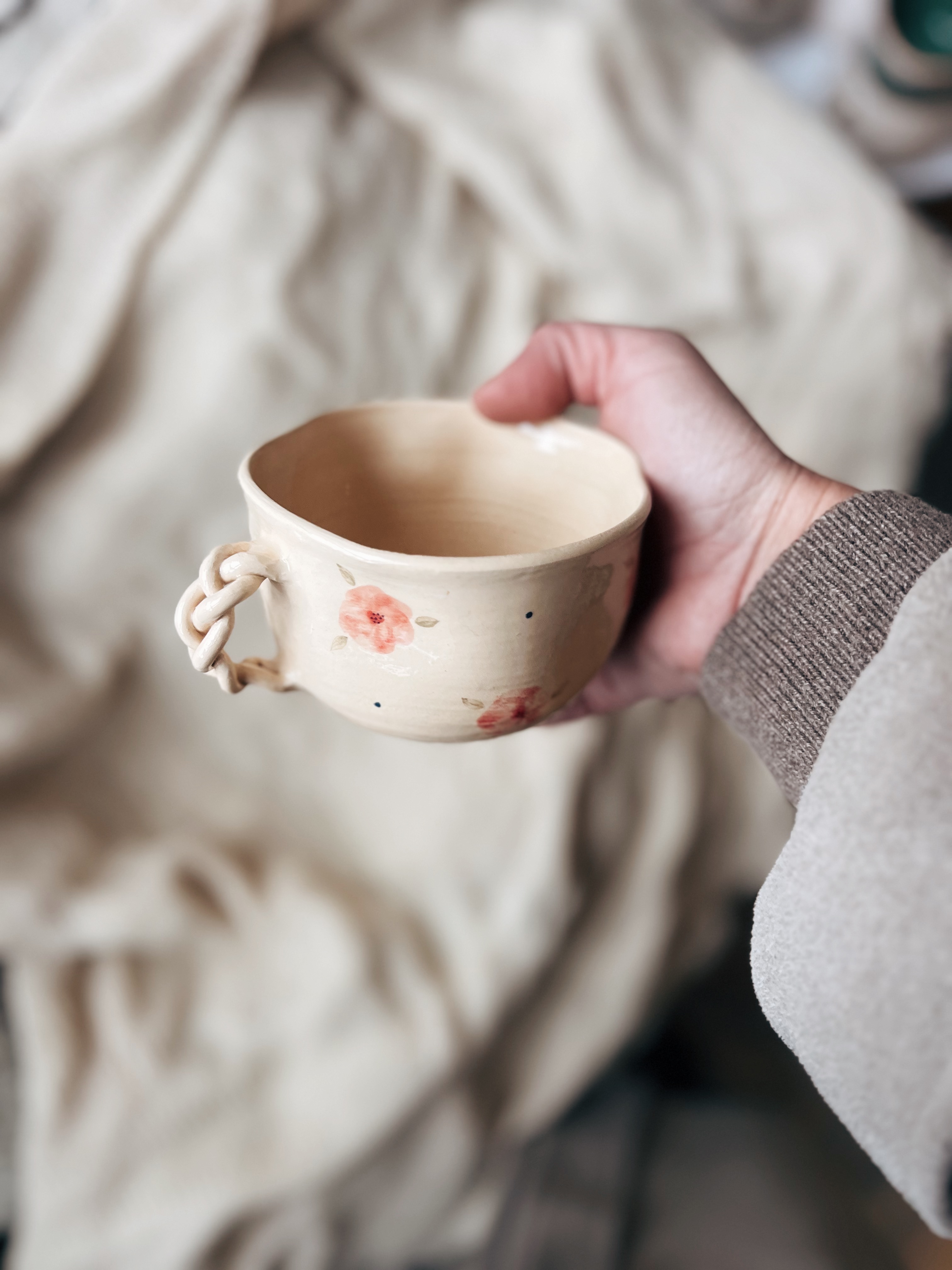 Горнятко з квітами 300 мл