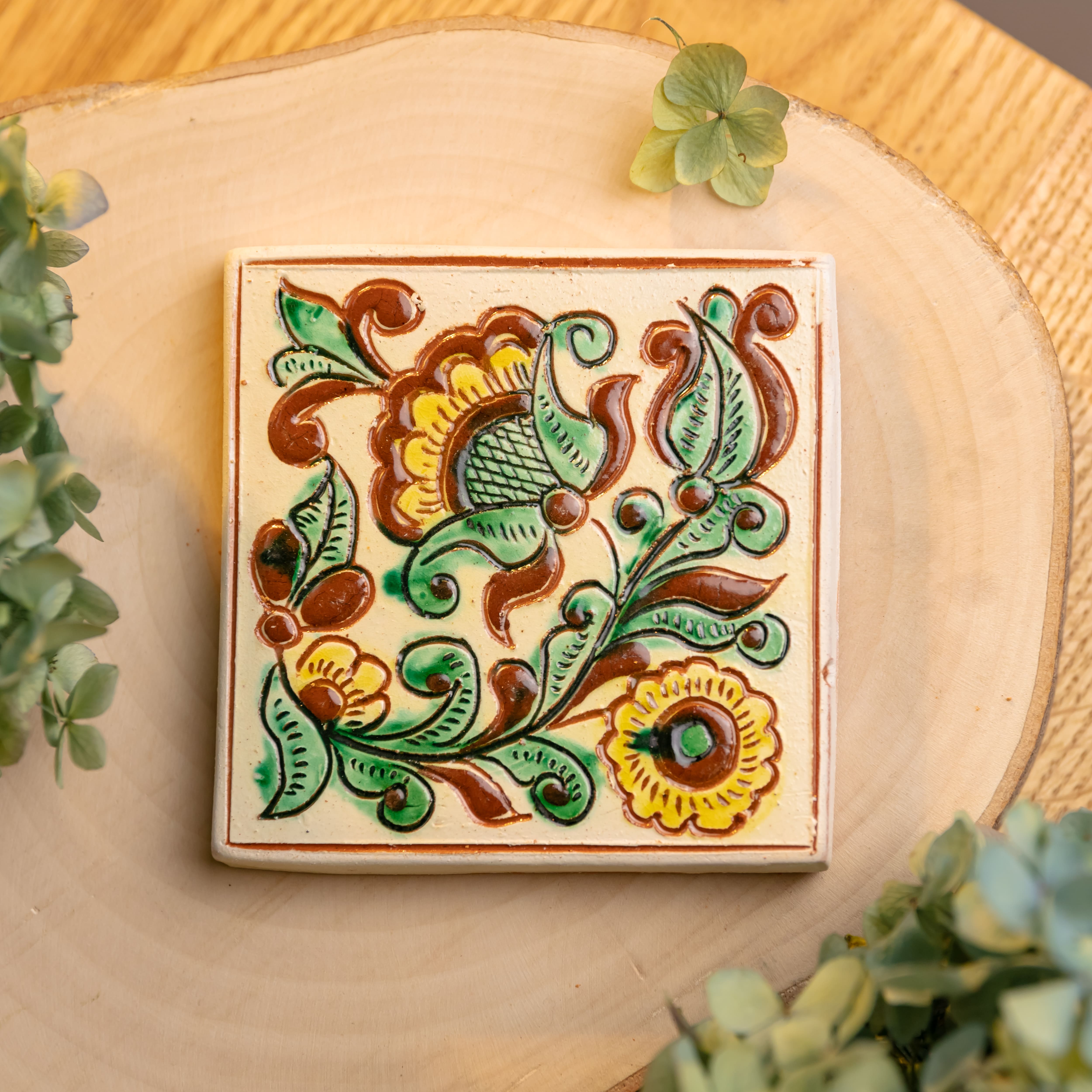 Керамічна плиточка, 10*10 см