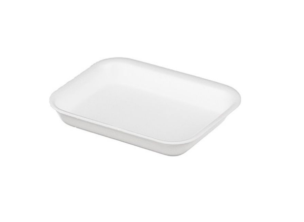 Підкладка (лоток) TR-074 біла, 222х133х25 мм, упаковка 300шт, 011100047