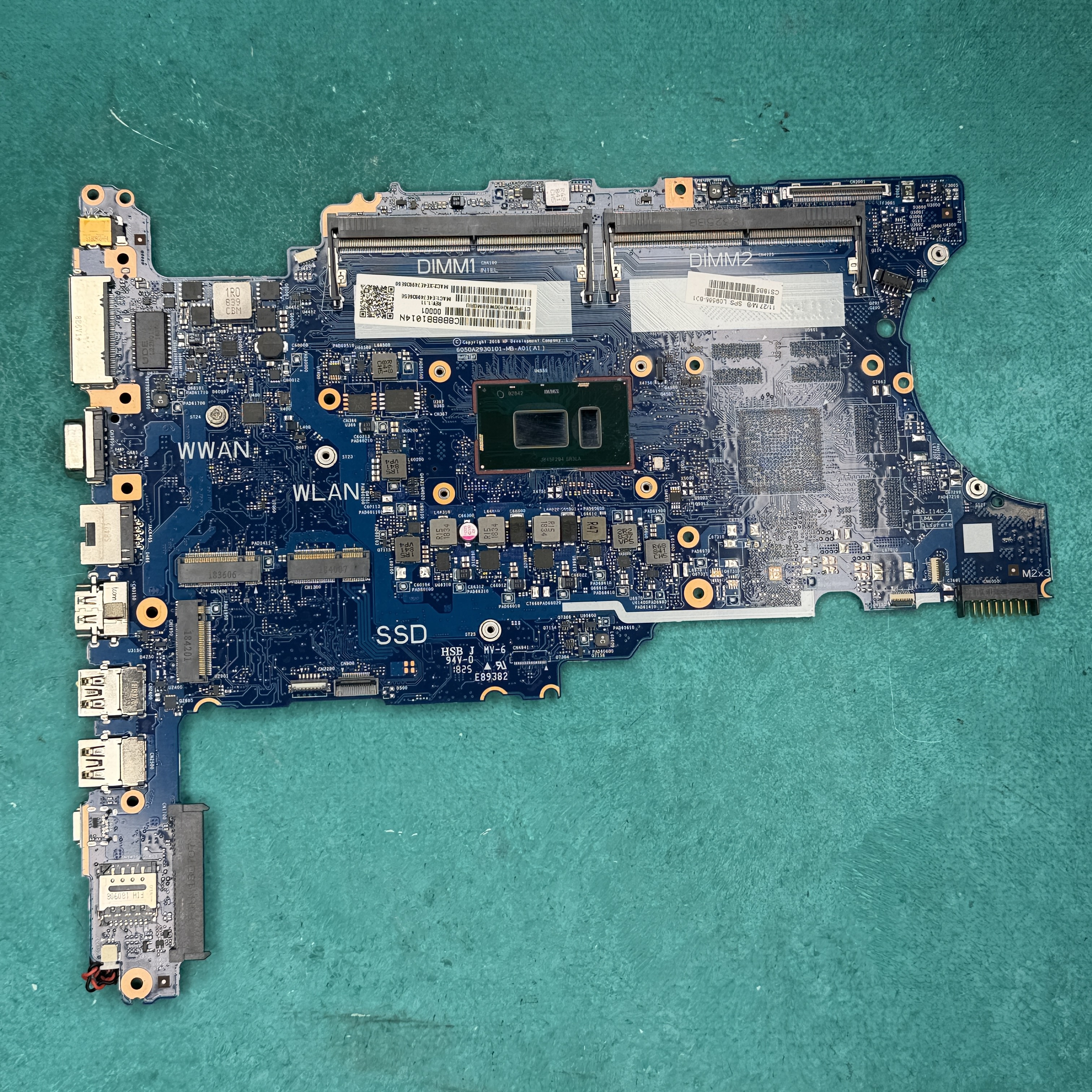 Материнська плата (Core i5)	НЕ РОБОЧА!	HP ProBook 640 G4	6050A2930101-MB-A01