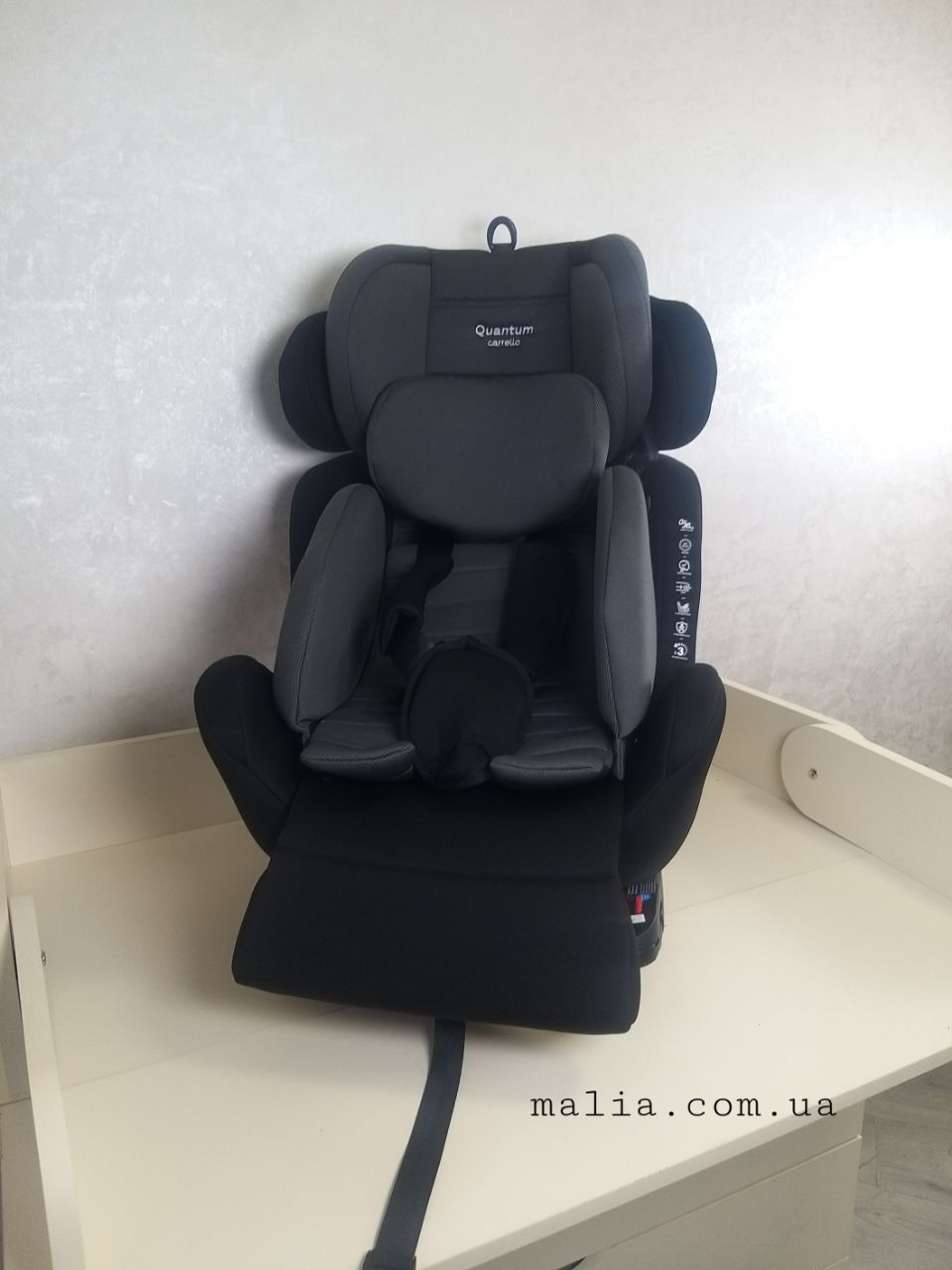 Автокрісло CARRELLO Quantum 0+1+2+3 ISOFIX Harbor Grey