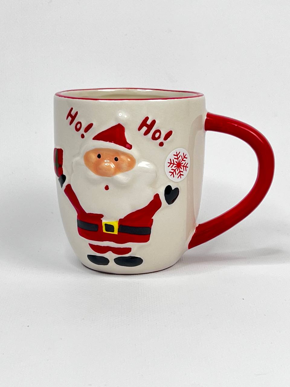 Фігурна чашка Дід Мороз хо-хо