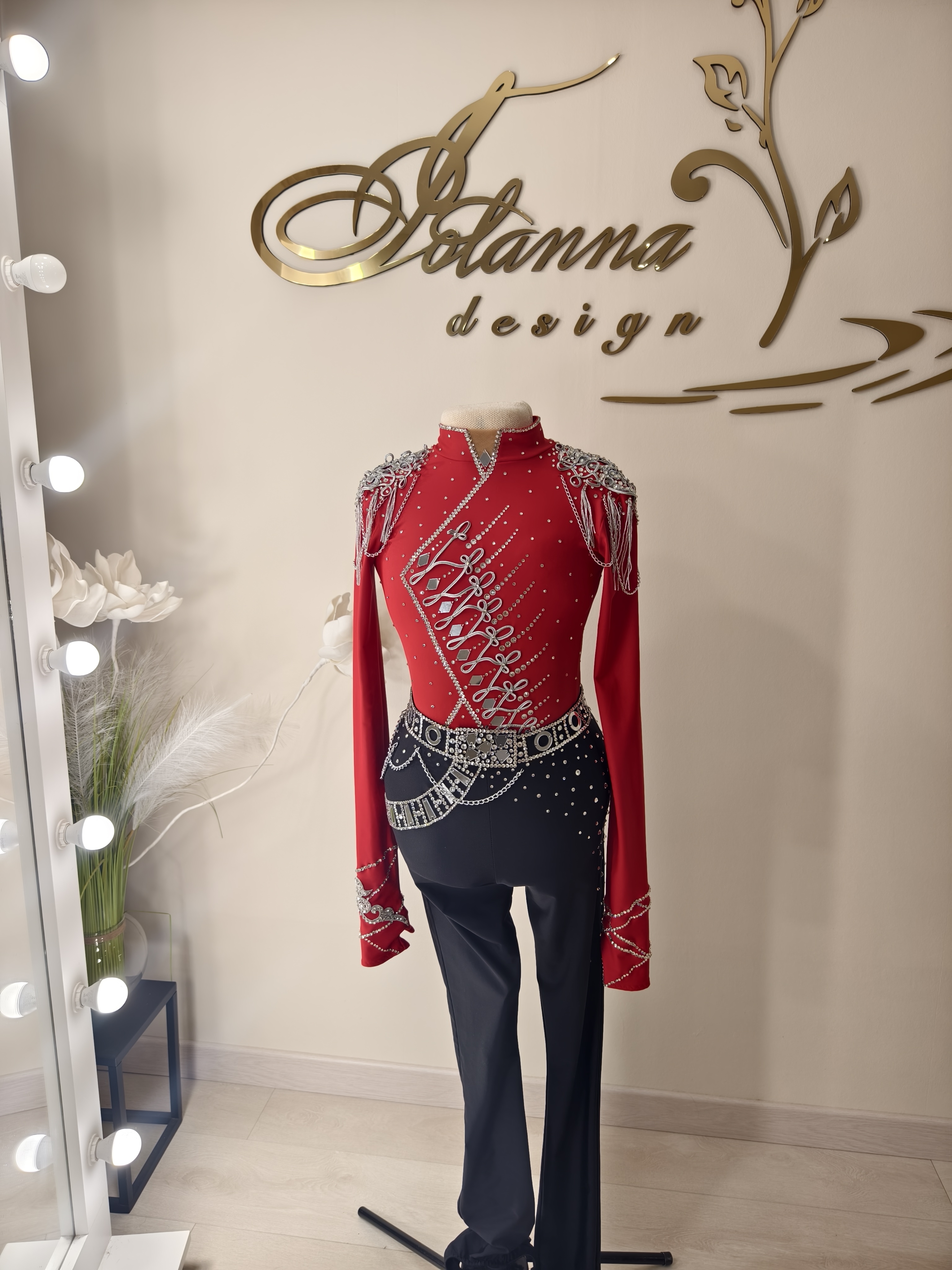 Custom made ice skating costume