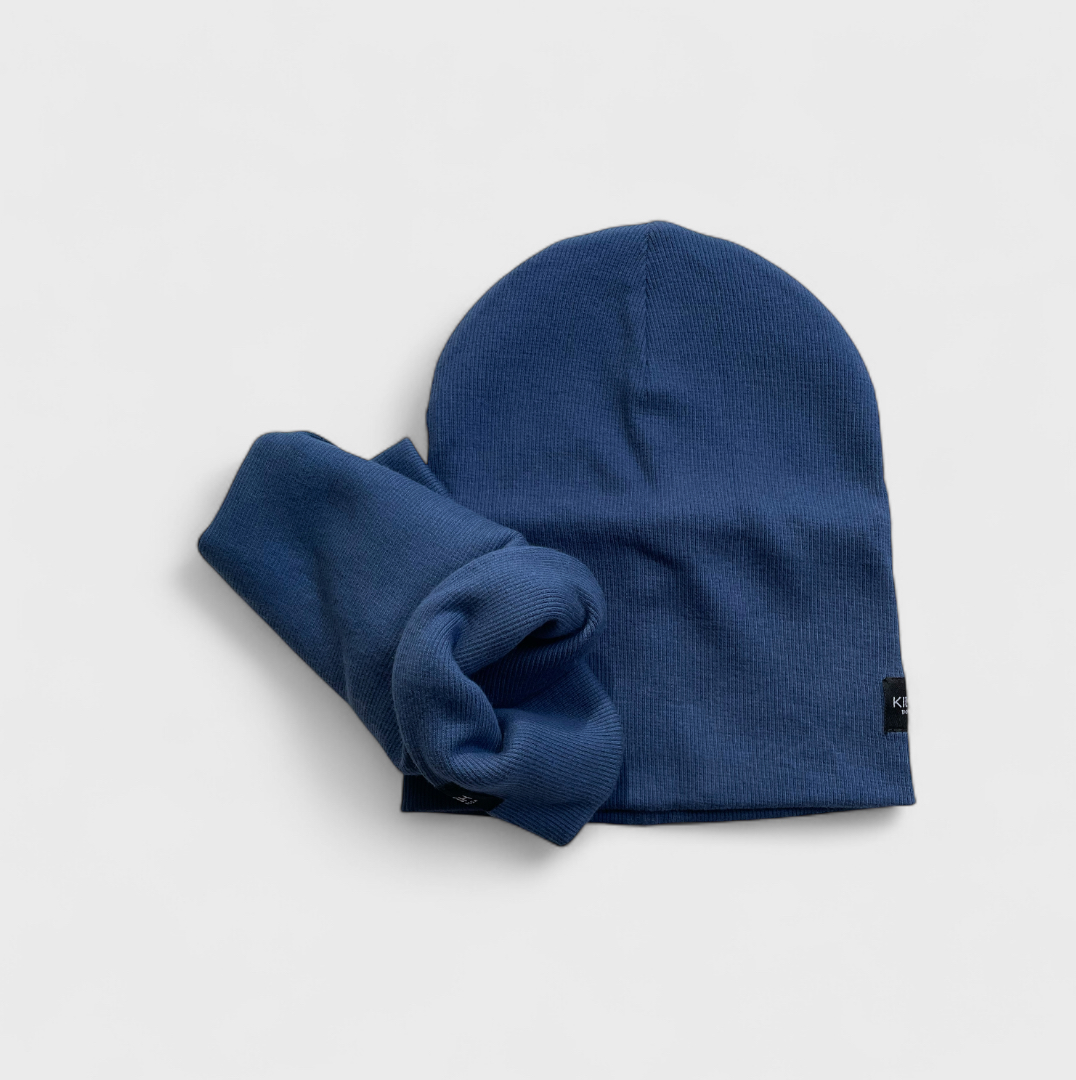 Базова шапка - джинс