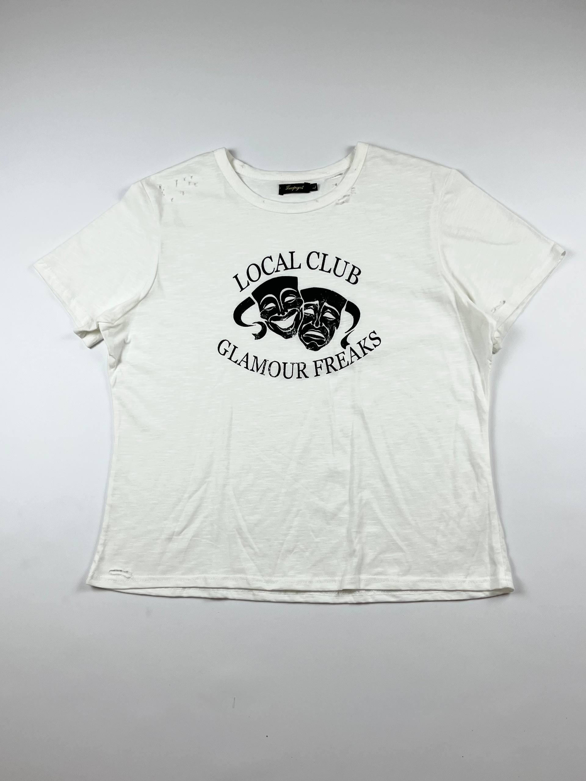 FWW PROJECT GLAMOUR FREAKS TEE (WHITE) 