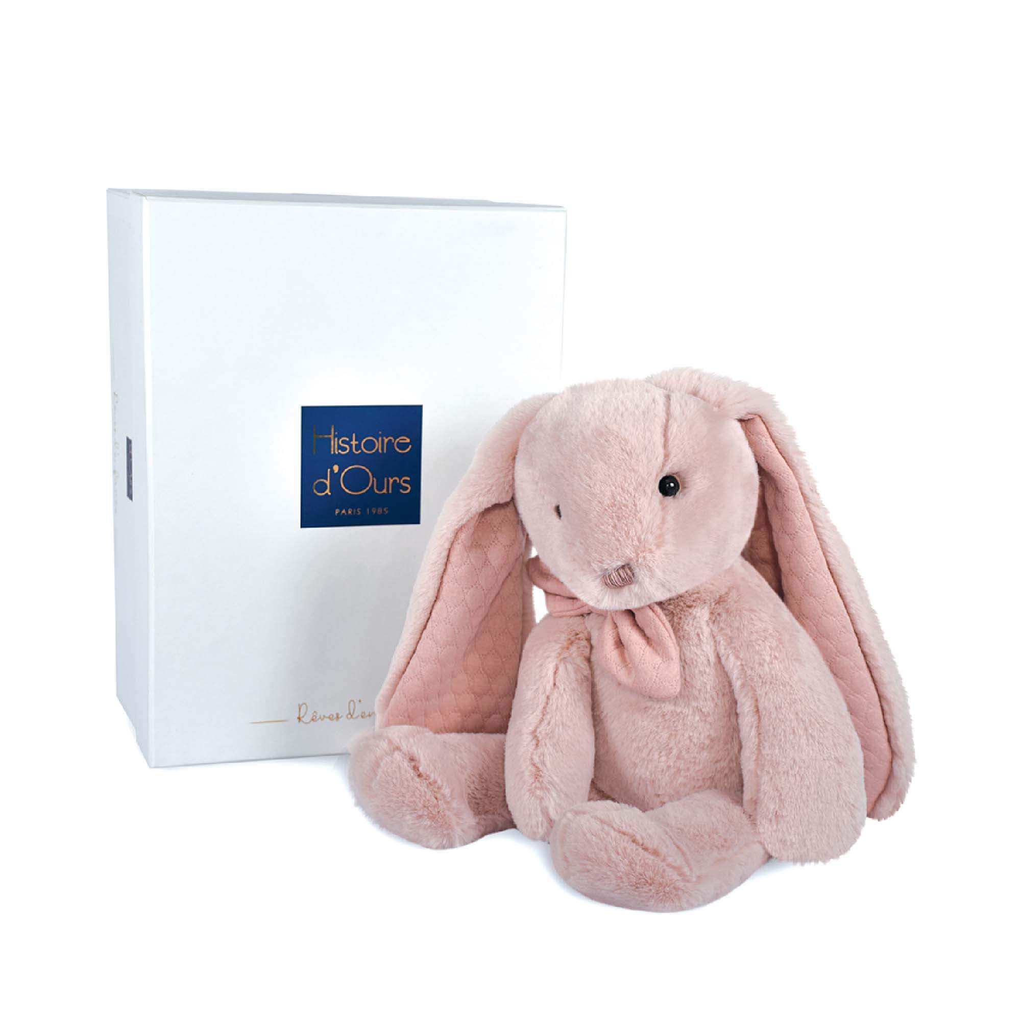 М’яка іграшка Кролик Histoire D'Ours Preppy Chics рожевий