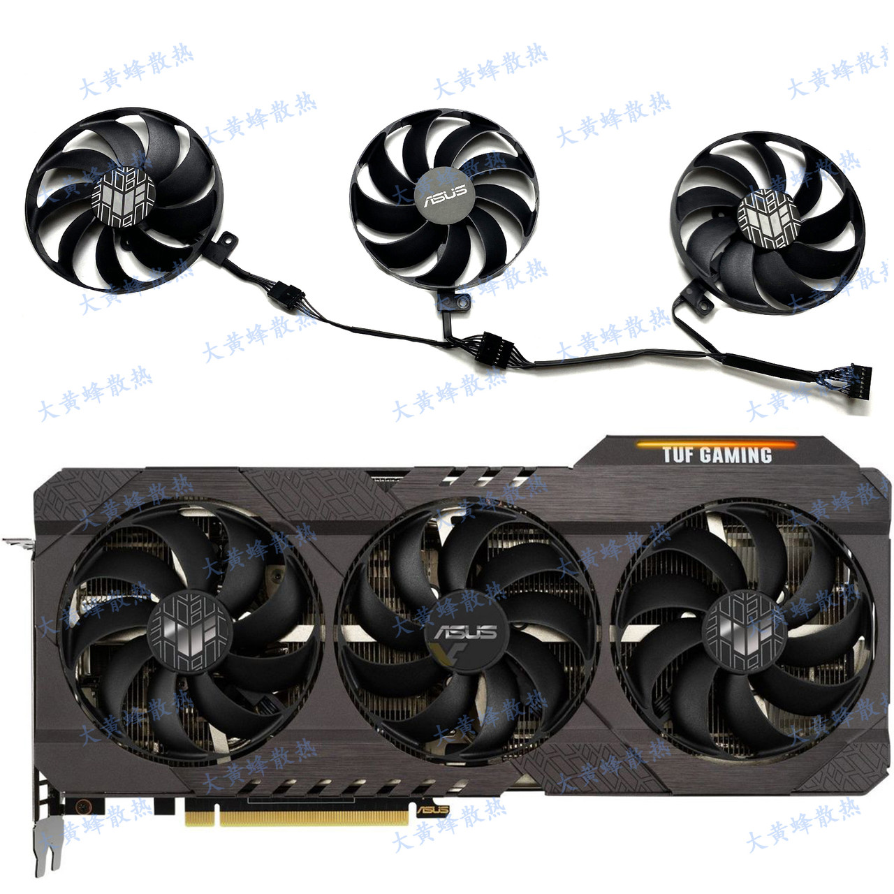 Вентилятор кулер для відеокарт ASUS TUF Gaming RTX