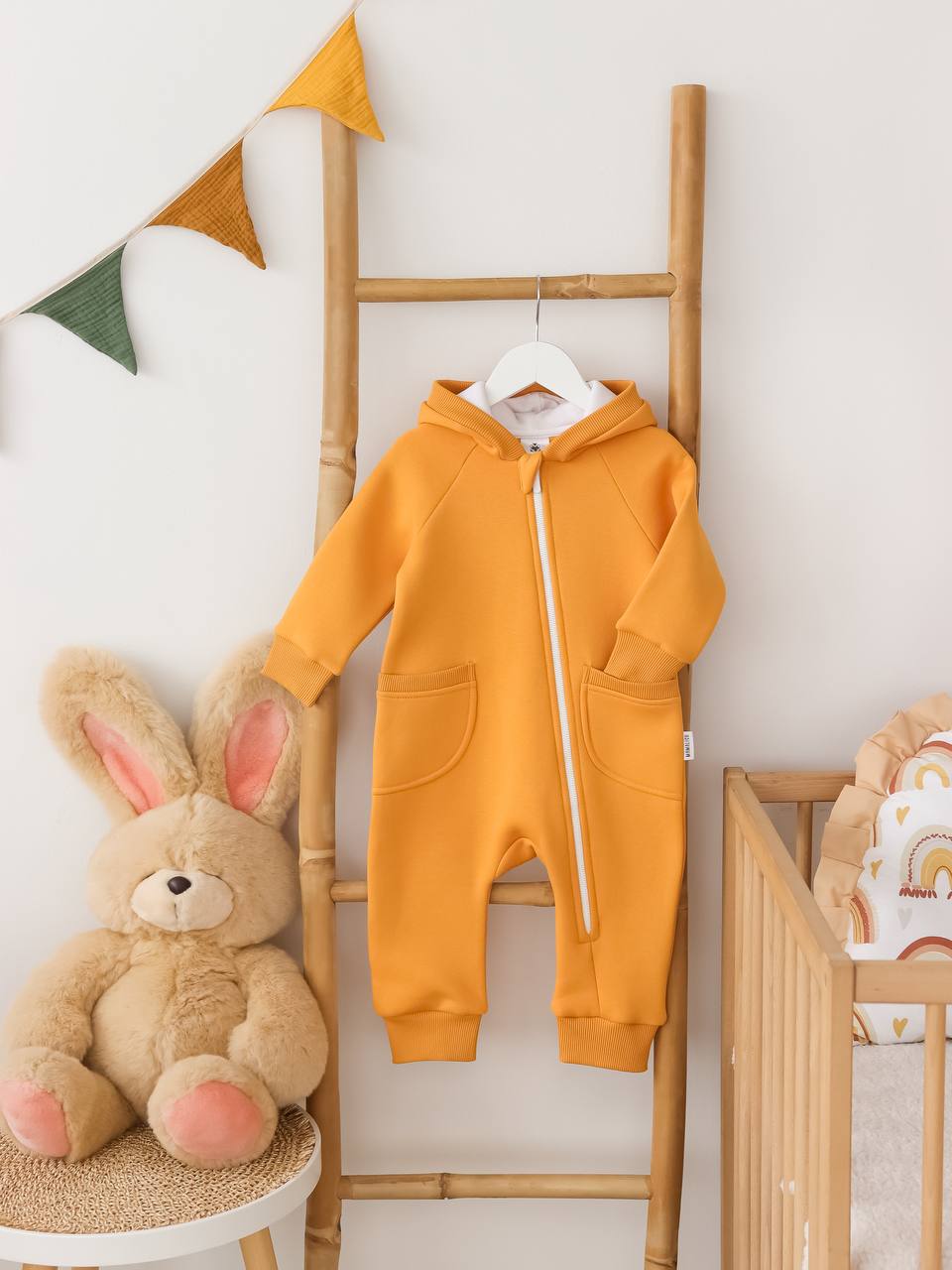 Ромпер утеплений Гірчиця