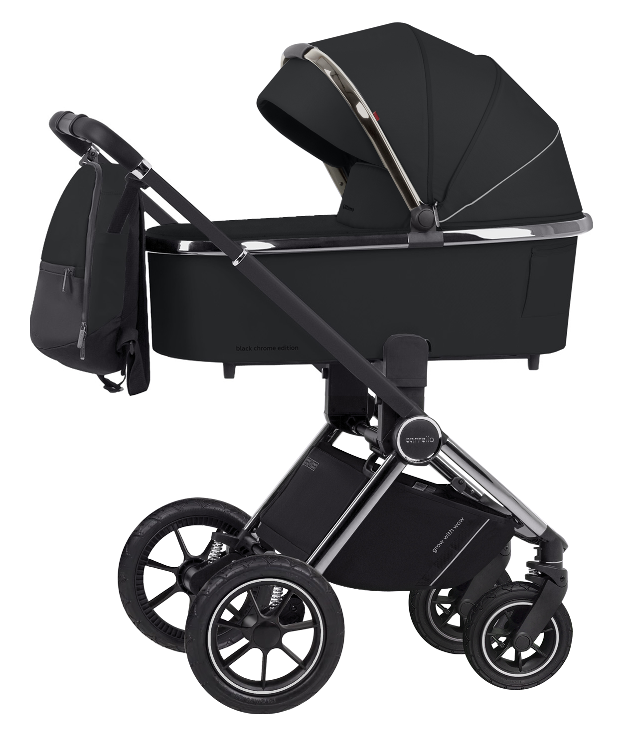 Коляска універсальна CARRELLO Ultimo Air 2 в 1 Sable Black