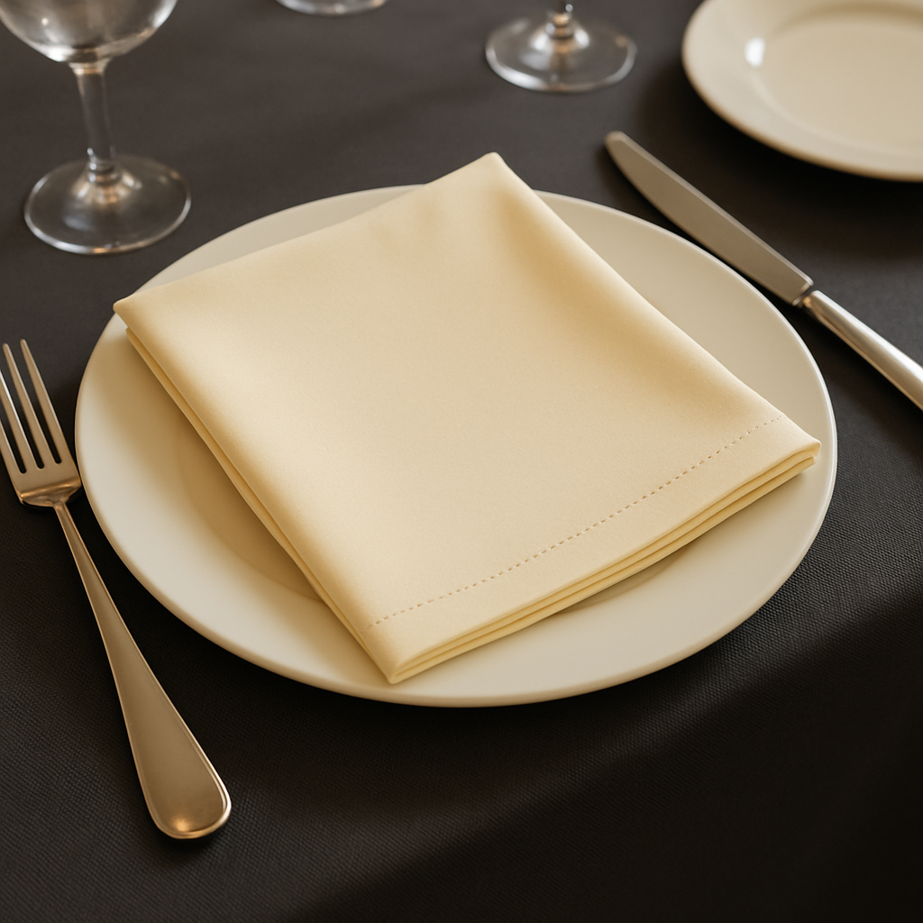 Серветка із  сатіну "Шампань"