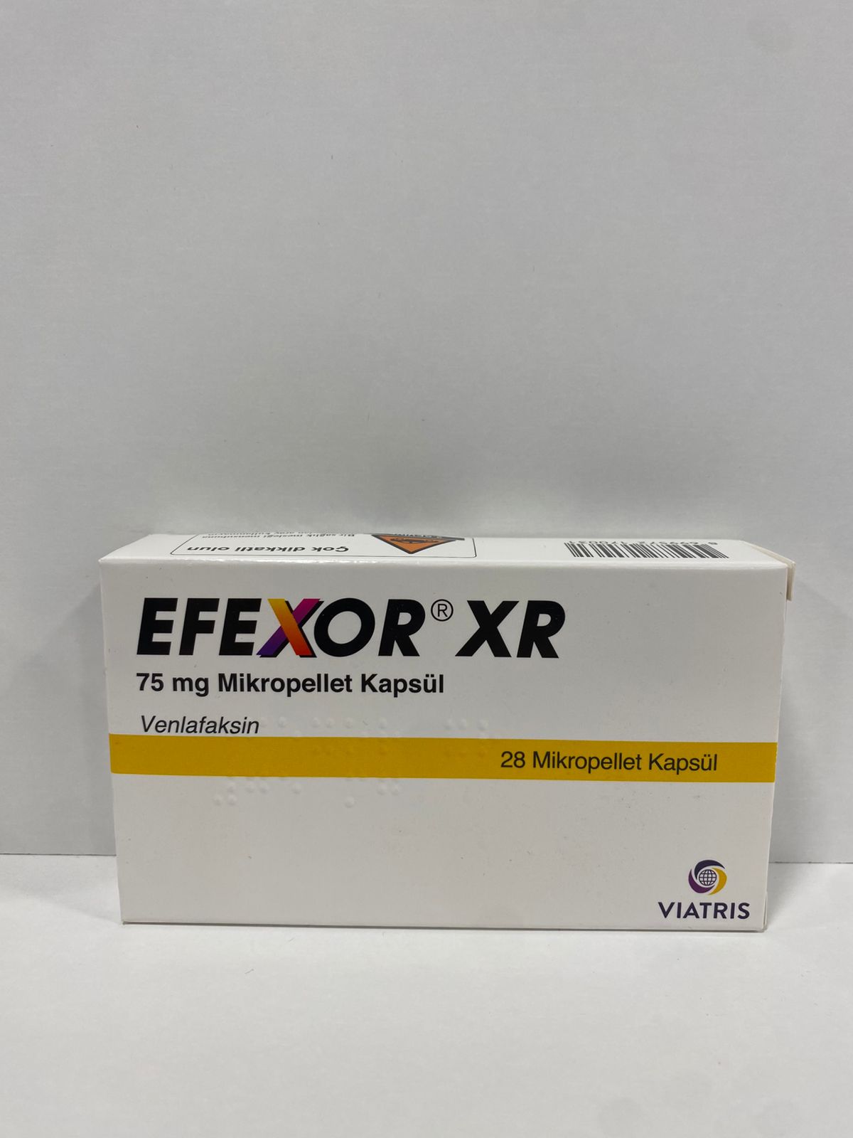 Ефексор XR (Венлаксин, Efexor XR) 75мг/150мг, 28таб