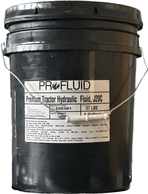 Гідравлічна багатофункціональна рідина ProFluid Premium Tractor Fluid (J20C) (Pails), 5 GL