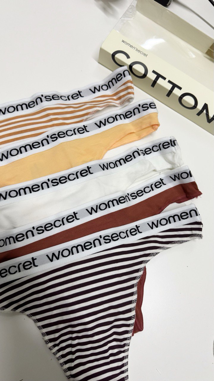 Набір бавовняних трусиків  стрінгів Women' secret
