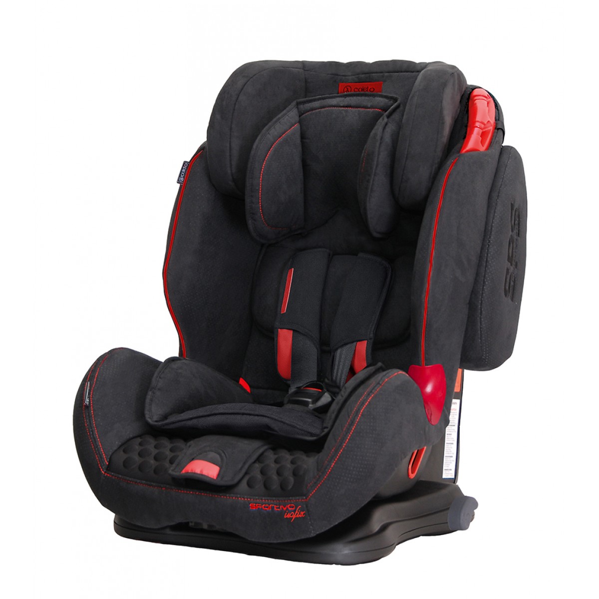 Автокрісло Coletto Sportivo Isofix 9-36 black new, чорний