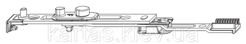 MACO 212689 Відкидний запір 470-1750 мм