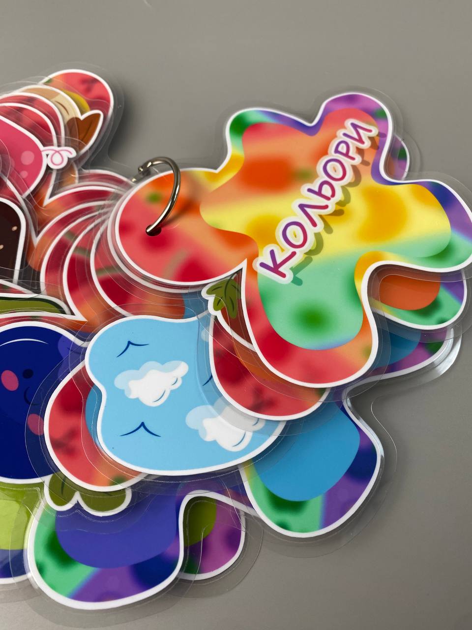 Міні-альбом на липучках 'Кольори'