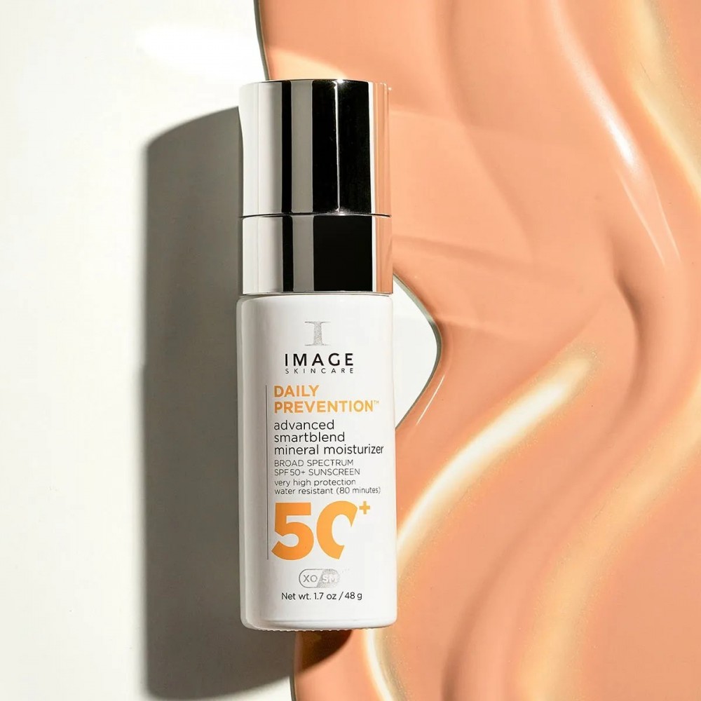 Image Skincare Daily Prevention Advanced Smartblend Mineral Moisturizer SPF 50+, 48g - Зволожуючий крем з мінеральним захистом