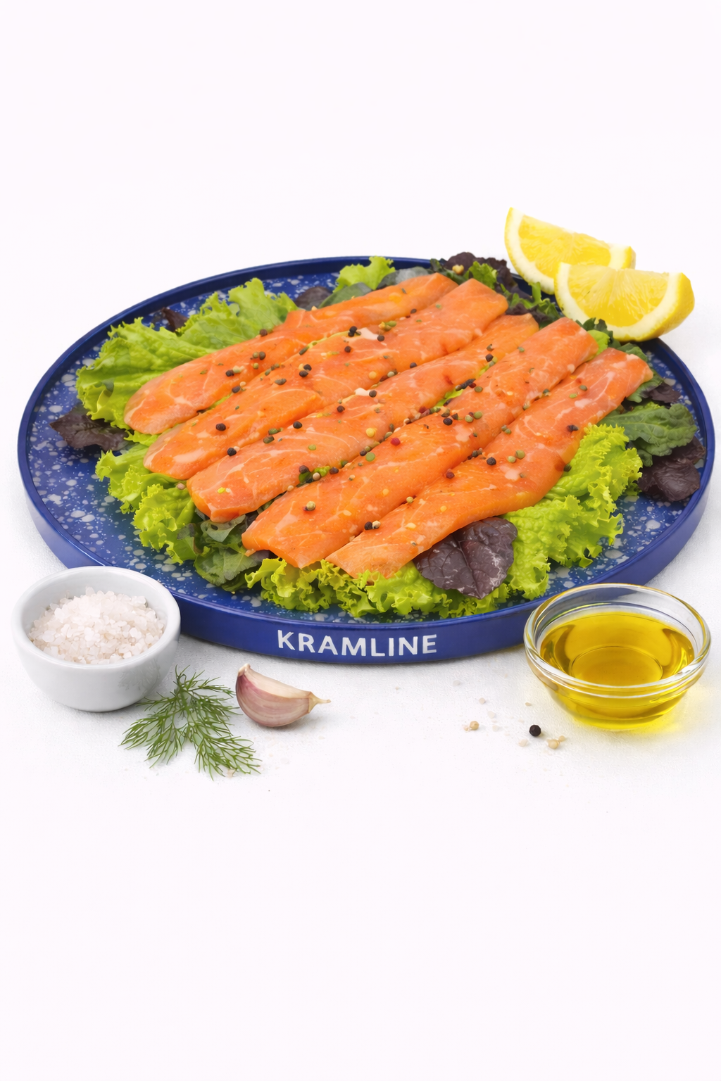 Обрізи лосося слабосолені