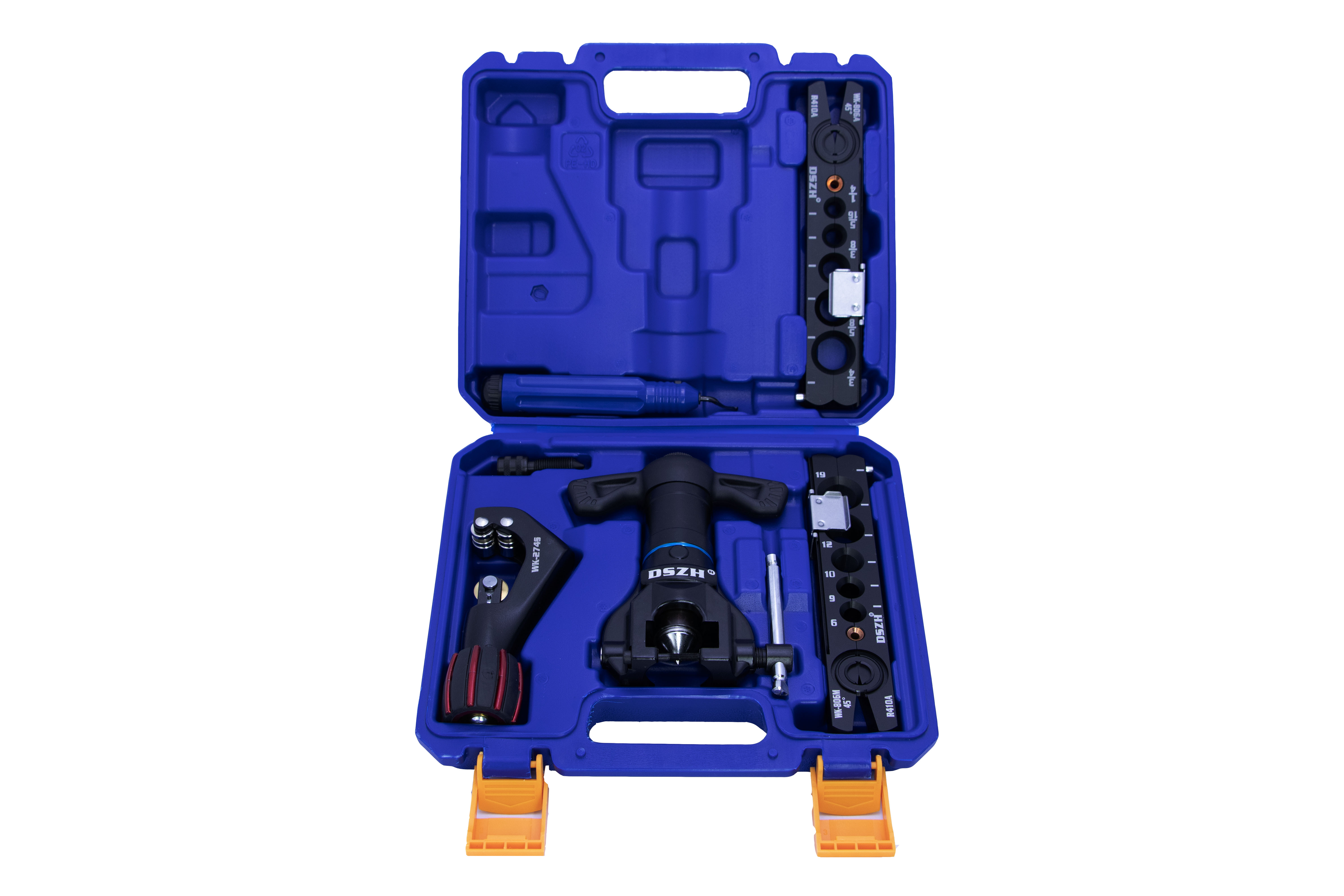 WK 806 N L Вальцовка з реверсом та тріскачкою / труборізом для метричних та дюймових труб