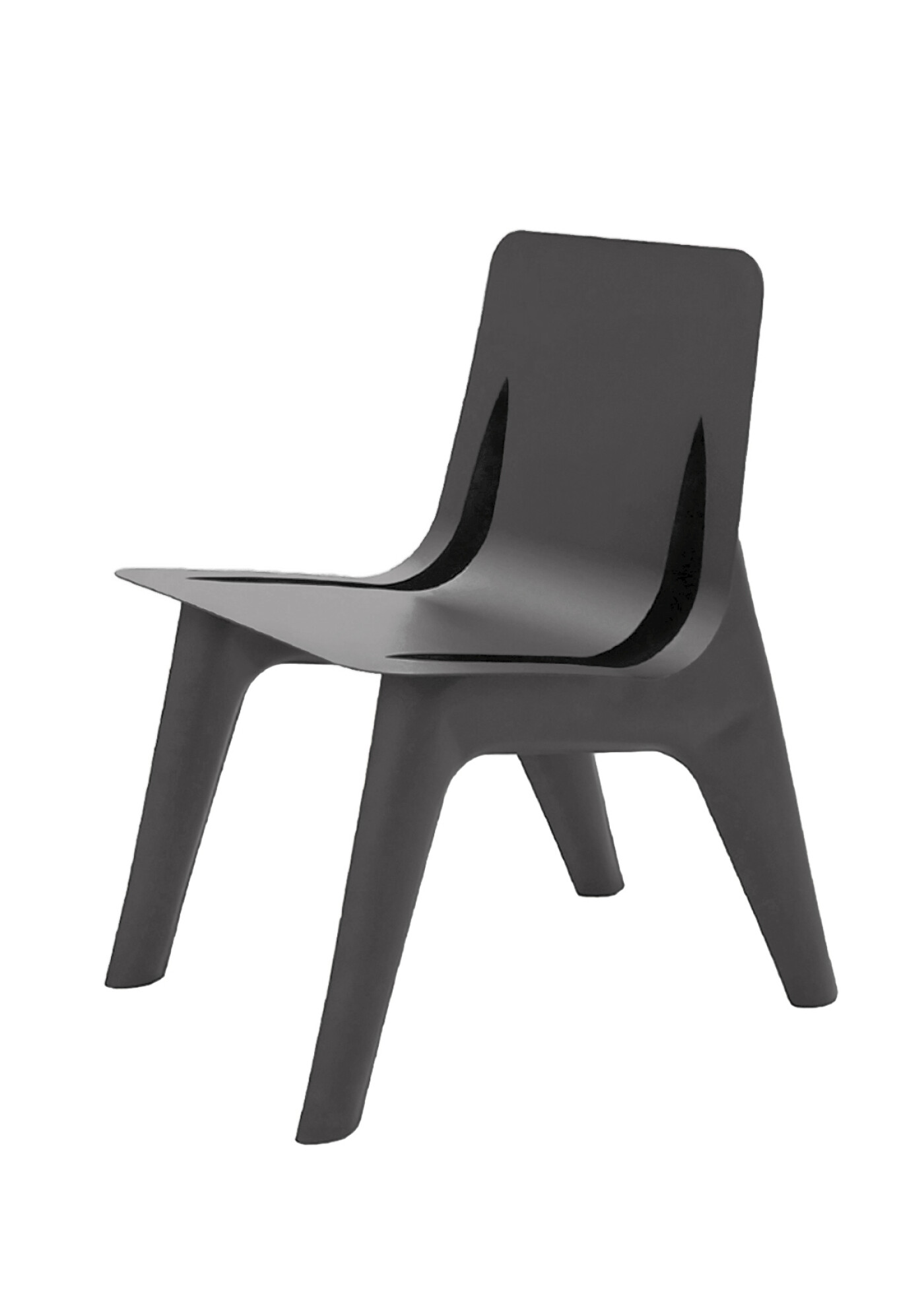 Стілець J-Chair No Leather Umbra Grey Matt 7022