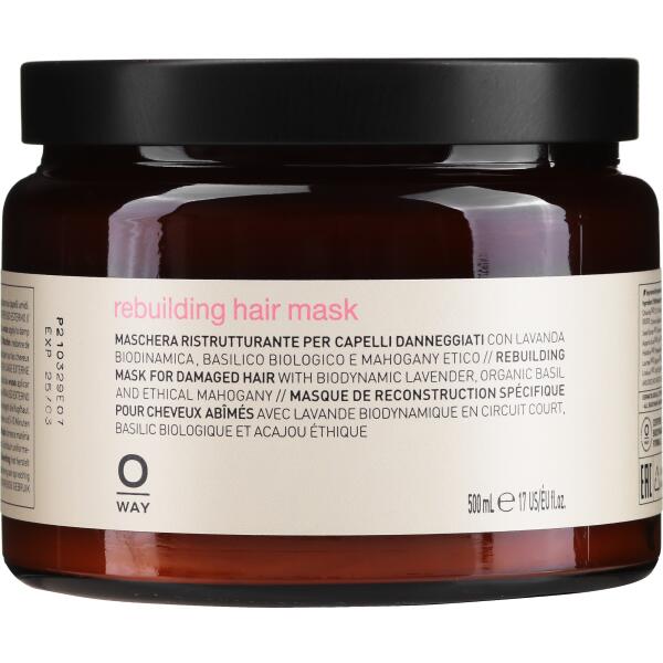 Маска для реконструкції волосся Oway Rebuilding Hair Mask 500 мл